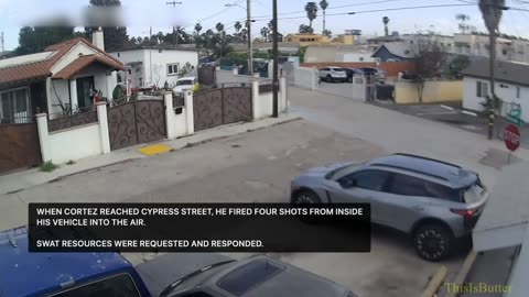 Footage released after San Diego officers fatally shoots suspect who was wielding a rifle, handgun
