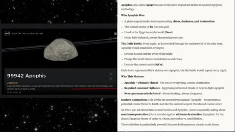 Mirror World - Symbols; person in shaft of light, eclipse etc., doomsday