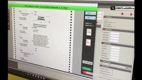Elections Supervisor demonstrates how easy it is to CHANGE A VOTE during Adjudication,