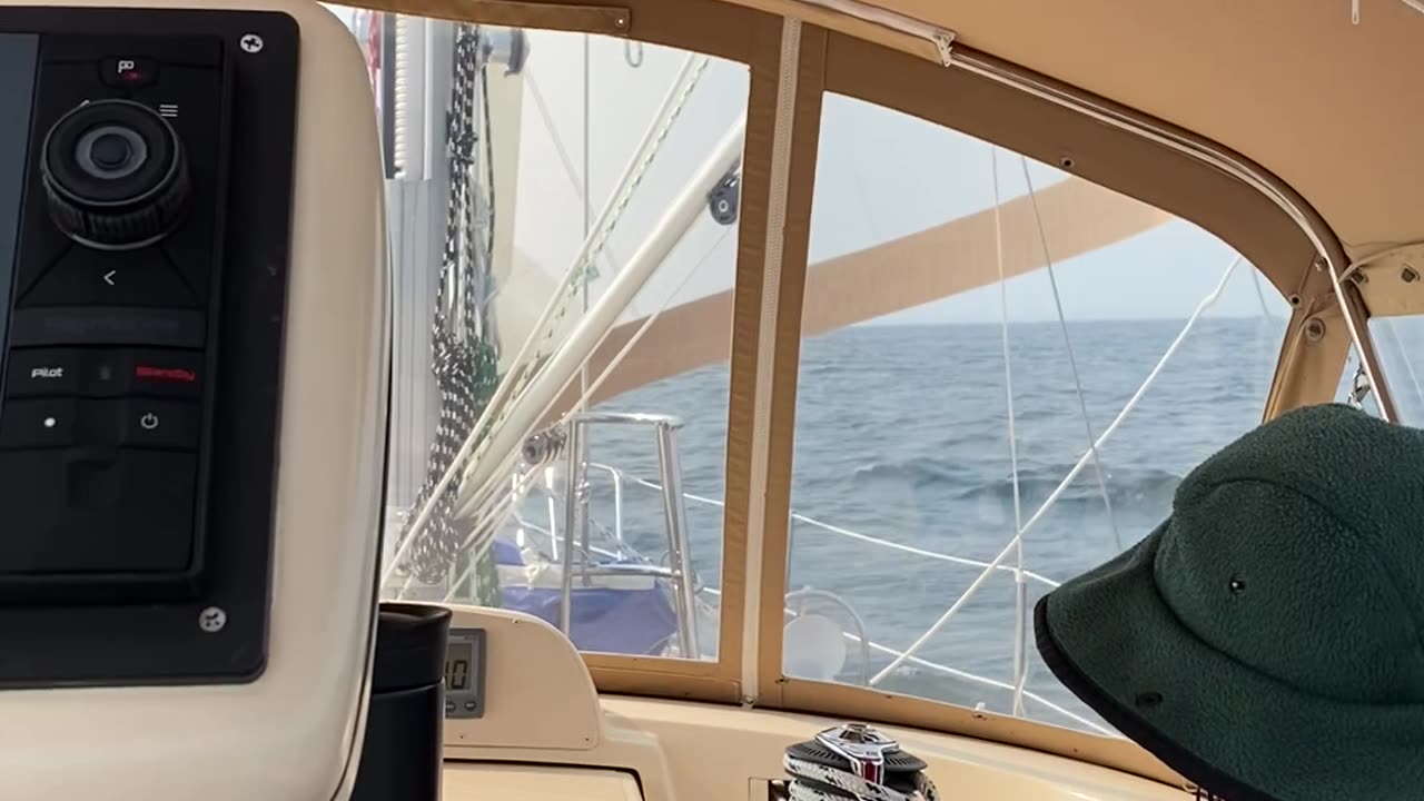 Sailing Through Death’s Door in June ‘25 #sailing #greatlakes #lakecruise