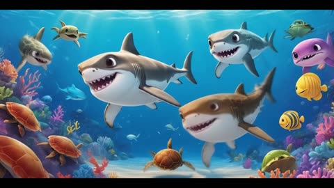 Ocean Adventure with Baby Shark | New Nursery Rhyme for Kids 2025