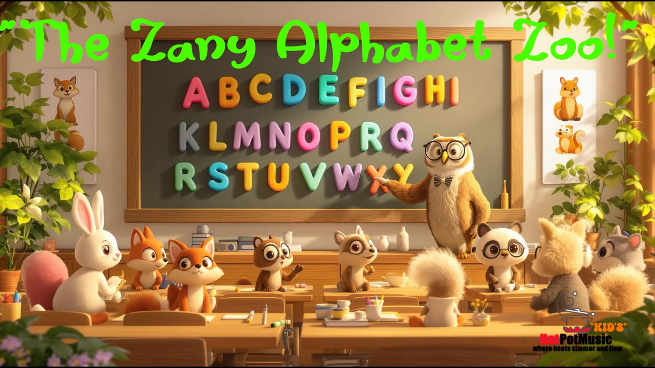 The Zany Alphabet Zoo! (Kids) - HotPotMusic