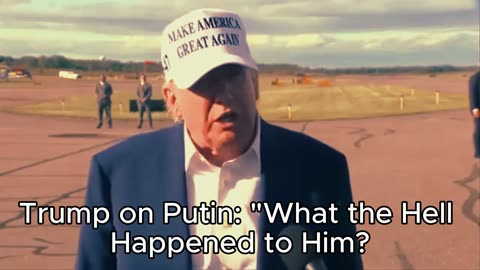 Trump on Putin: "What the Hell Happened to Him?" 🚀🇷🇺 | Shocking Statement!