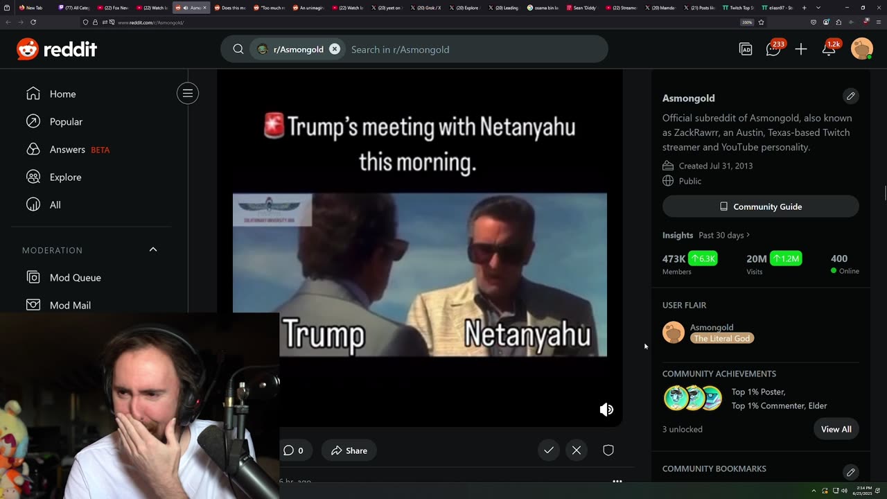 TRUMP'S meeting with NETANYAHU