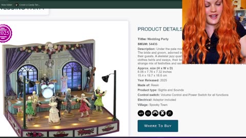 Lemax Spooky Town 2025 Prerelease Sneak Peaks
