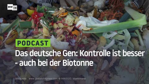 Das deutsche Gen: Kontrolle ist besser - auch bei der Biotonne