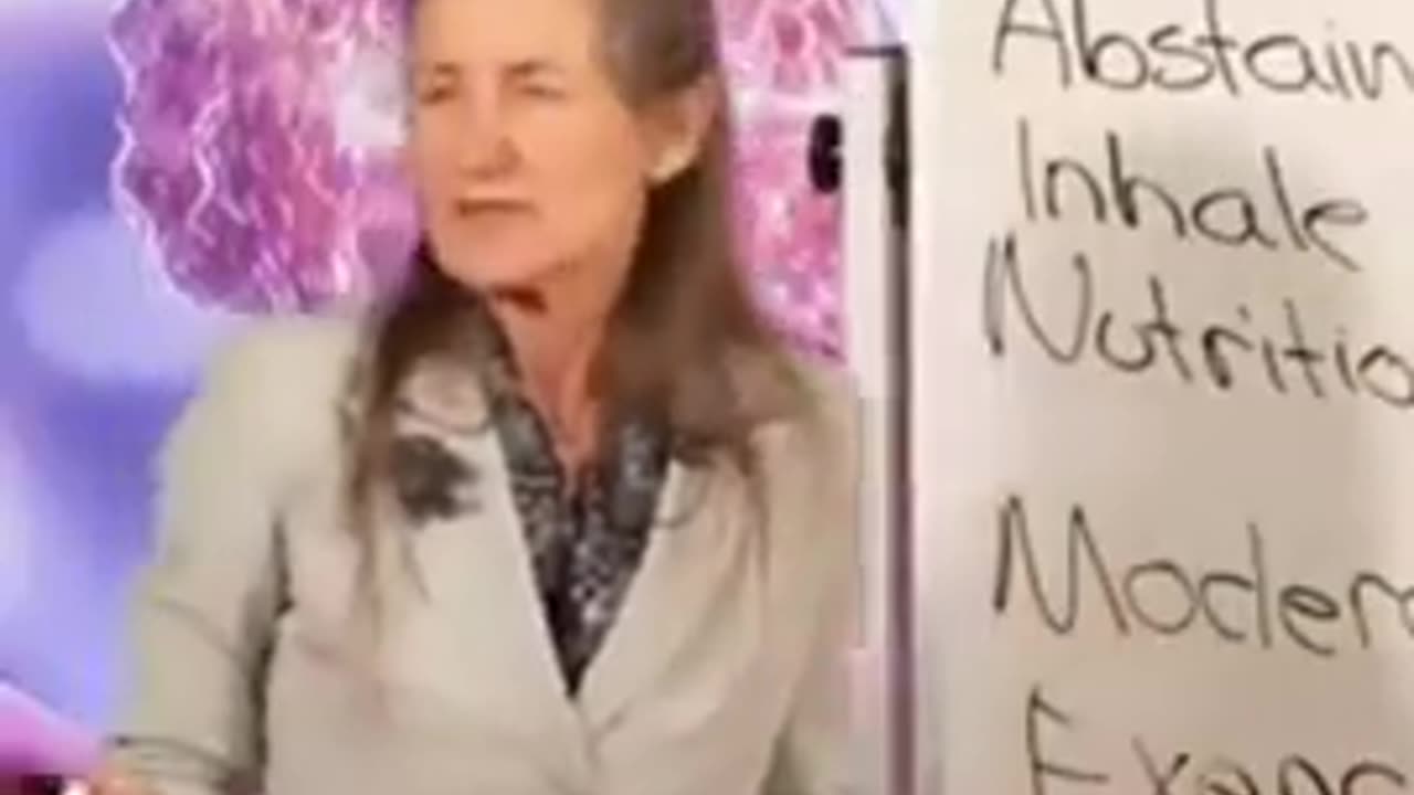 Barbara ONeill - if someone has Cancer the first thing you do is put them out in the Sun