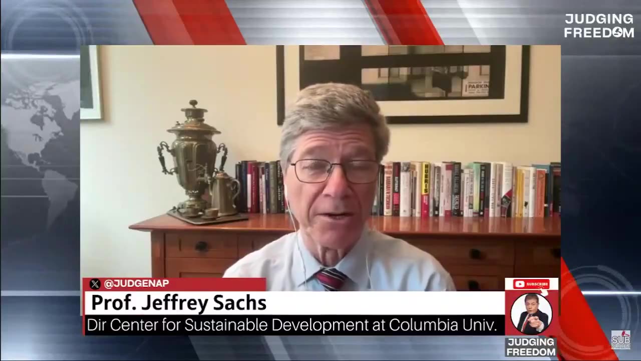 “Mossad has controlled US foreign policy for decades, and Trump is falling in line” - Jeffrey Sachs.