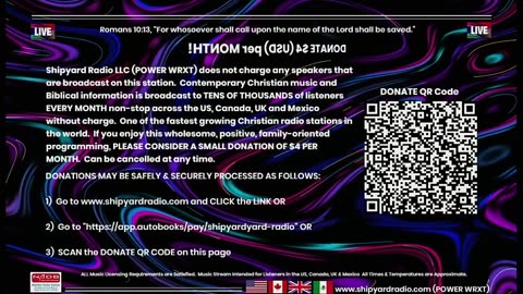 Contemporary Christian Music - Shipyard Radio LLC - POWER WRXT