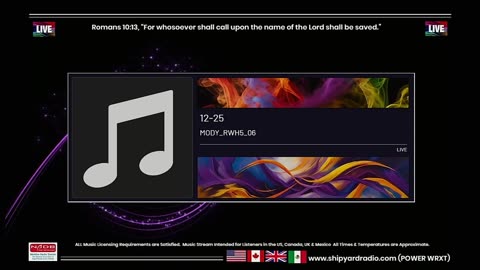Contemporary Christian Music - Shipyard Radio LLC - POWER WRXT