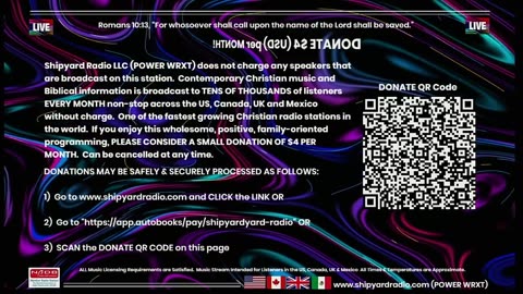 Contemporary Christian Music - Shipyard Radio LLC - POWER WRXT