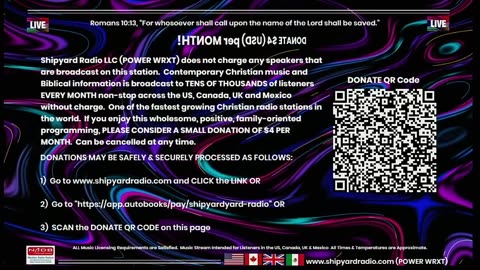 Contemporary Christian Music - Shipyard Radio LLC - POWER WRXT