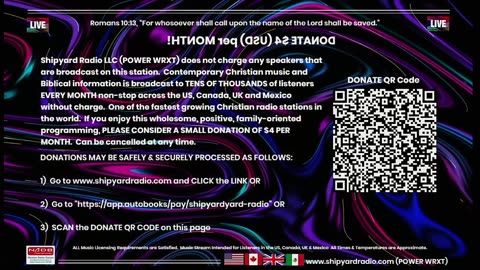 Contemporary Christian Music - Shipyard Radio LLC - POWER WRXT