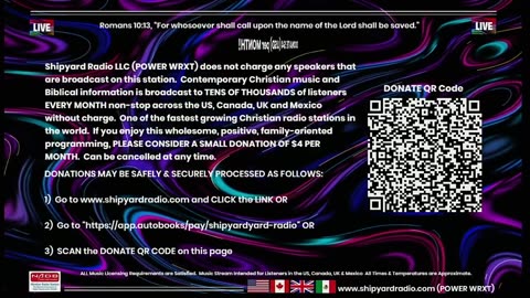 Contemporary Christian Music - Shipyard Radio LLC - POWER WRXT
