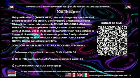Contemporary Christian Music - Shipyard Radio LLC - POWER WRXT