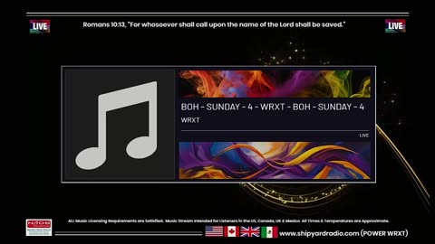Contemporary Christian Music - Shipyard Radio LLC - POWER WRXT