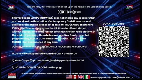 Contemporary Christian Music - Shipyard Radio LLC - POWER WRXT