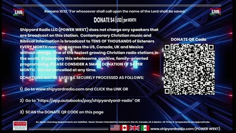 Contemporary Christian Music - Shipyard Radio LLC - POWER WRXT