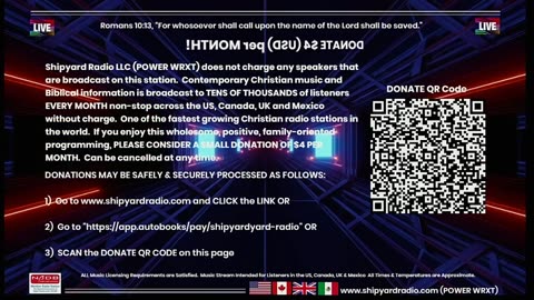 Contemporary Christian Music - Shipyard Radio LLC - POWER WRXT