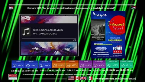 Contemporary Christian Music - Shipyard Radio LLC - POWER WRXT
