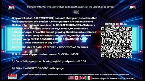 Contemporary Christian Music - Shipyard Radio LLC - POWER WRXT