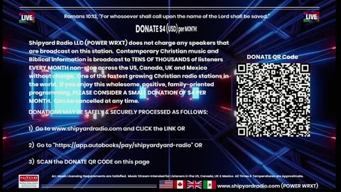 Contemporary Christian Music - Shipyard Radio LLC - POWER WRXT