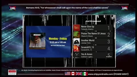Contemporary Christian Music - Shipyard Radio LLC - POWER WRXT