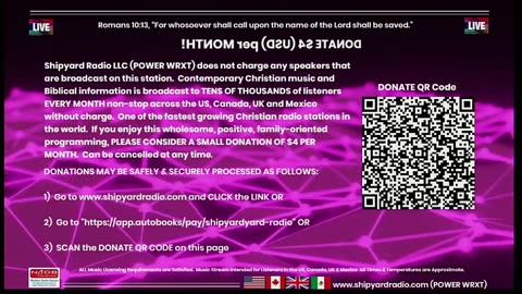 Contemporary Christian Music - Shipyard Radio LLC - POWER WRXT