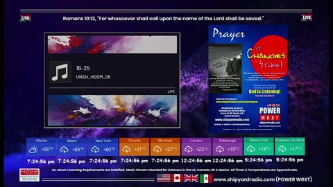 Contemporary Christian Music - Shipyard Radio LLC - POWER WRXT