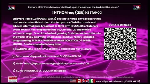 Contemporary Christian Music - Shipyard Radio LLC - POWER WRXT