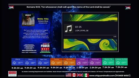 Contemporary Christian Music - Shipyard Radio LLC - POWER WRXT