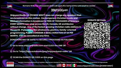 Contemporary Christian Music - Shipyard Radio LLC - POWER WRXT