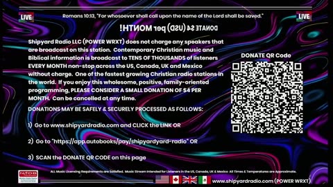 Contemporary Christian Music - Shipyard Radio LLC - POWER WRXT