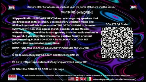 Contemporary Christian Music - Shipyard Radio LLC - POWER WRXT