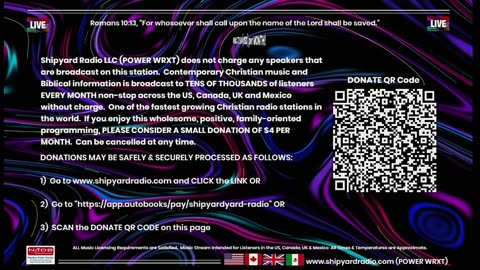 Contemporary Christian Music - Shipyard Radio LLC - POWER WRXT