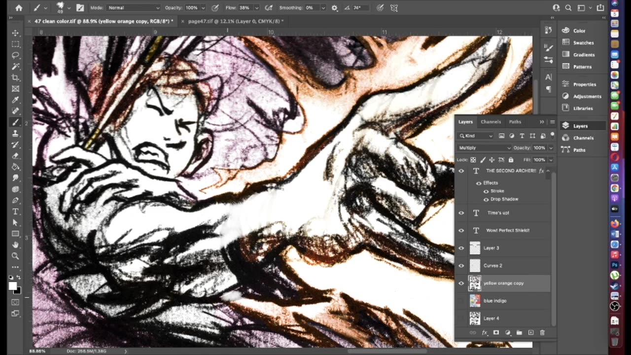 Fixing Mistakes in my comic