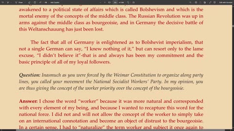 Adolf Hitler Speech 5/17/1933 | Reichstag 1 of 1 ENG