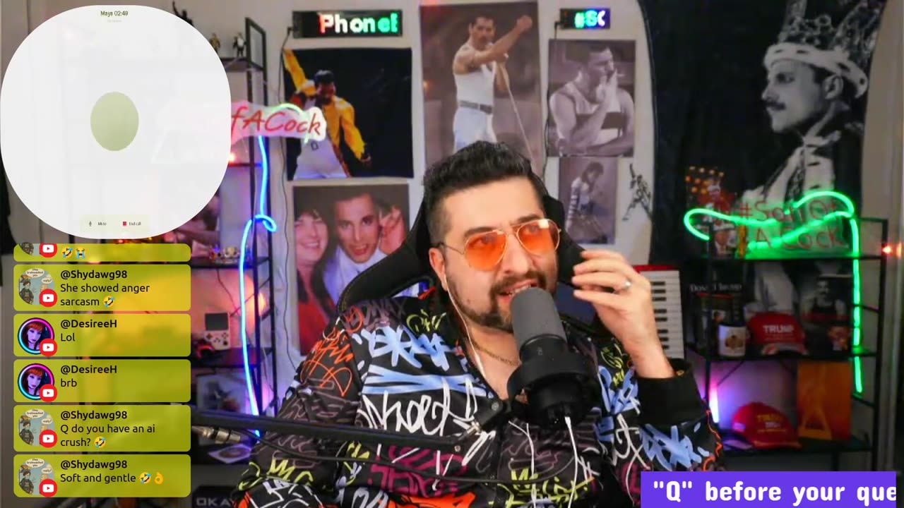 Talking With AI #10 CUMGUZZLER? - Ask Questions - Live Stream