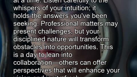 Daily Horoscope | Capricorn & Aries 🌟
