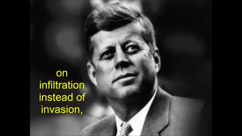 John F. Kennedy - speech to the press and media