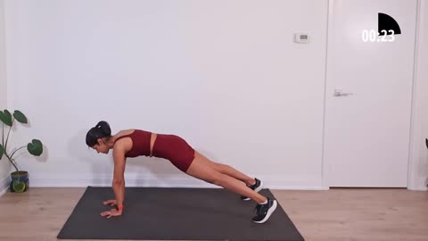 5 Minute Abdominal Fat Burner - HIIT Jump, High Intensity