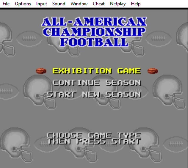 Snes Rom All American Football