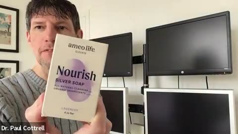 Organic Lavender Silver Soap