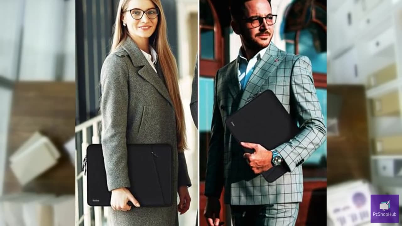Laptop Case 15.6 inch, Shockproof Protective Computer Sleeve Cover with Accessor