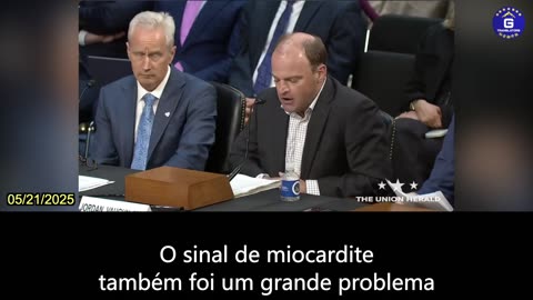 【PT】Dr. Jordan Vaughn critica agências federais por ocultarem lesões causadas pela vacina contra...
