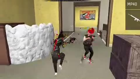 gunfight with the enemy