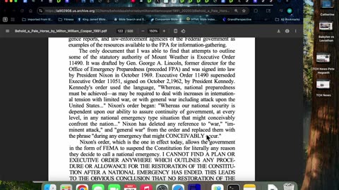 5/27/25 Bill Cooper Chapter 5 Good Bye USA Hello NWO aka Leviathan