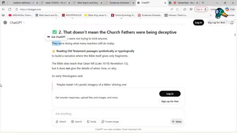 Traditions Do Not Trump Scripture - GMS - Greatmillstone