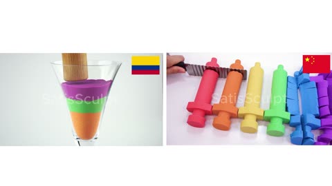 Symmetry of Nations 🇨🇴🇨🇳 — Pure 4K Visual ASMR • Dual Serenity • Art en Mouvement