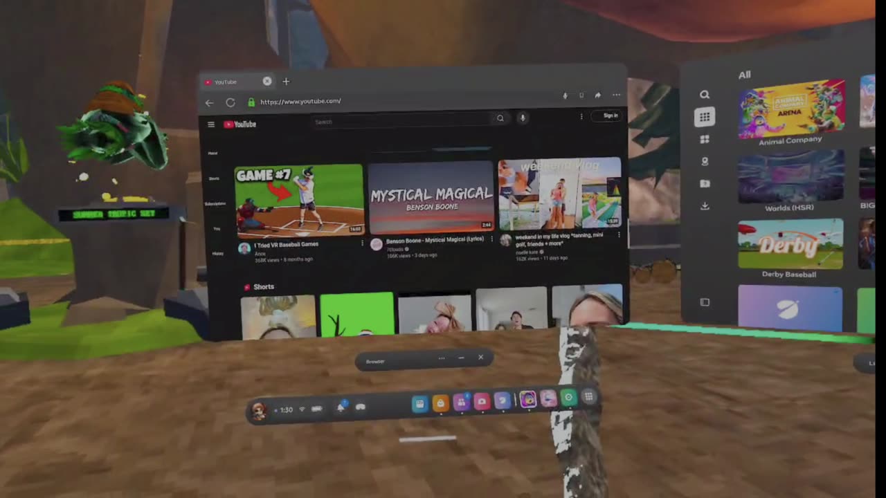 VR fun with the kids